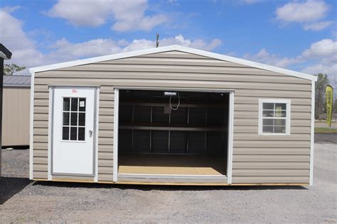 metal sheds built on site